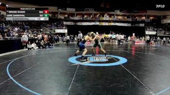 4A 189 lbs Quarterfinal - Alan Padilla, Pojoaque Valley vs Cole Gosnell, Bloomfield