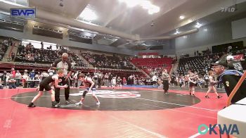 70 lbs Quarterfinal - Samuel K Miller, R.A.W. vs Owen Schiltz, Verdigris Youth Wrestling