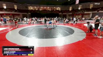 150 lbs Cons. Round 4 - Jake Fredrickson, Poteau High School Wrestling vs Garon Kaiser, D3 Wrestling Club