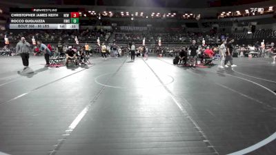 90 lbs Consi Of 16 #2 - Christopher James Keith, New Milford vs Rocco Gugliuzza, Fiwc