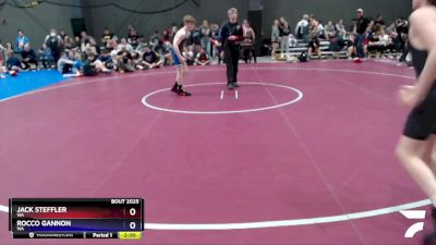 106 lbs Quarterfinal - Jack Steffler, WA vs Rocco Gannon, WA