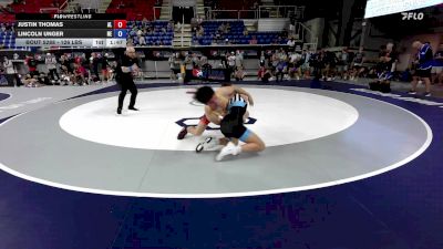 126 lbs Champ. Rd Of 128 - Justin Thomas, AL vs Lincoln Unger, NE