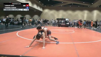 157 lbs Cons. Semis - August Katz, Edge Wrestling vs Dominic Ramos