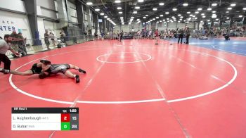 160 lbs Rr Rnd 1 - Logan Aughenbaugh, 4M Strength vs Dominic Bubar, Roundtree Wrestling Academy Black