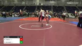 152 lbs Quarterfinal - Hunter Harwood, Salem Elite vs Mark Jr. Takara, Temecula