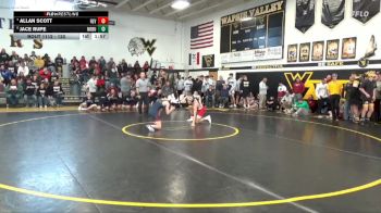 120 lbs Cons. Round 3 - Allan Scott, HLV, Victor vs Jace Rupe, North Butler-Clarksville