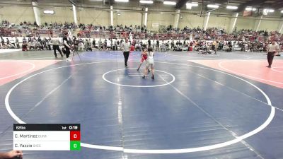 62 lbs Consi Of 16 #2 - Colton Martinez, Durango WC vs Checotah Yazzie, SheepCamp WC