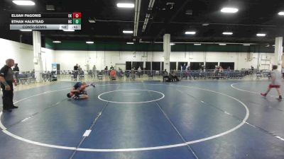 105 lbs Consolation - Elijah Pagonis, OK vs Ethan Halstead, NC