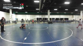 105 lbs Consolation - Elijah Pagonis, OK vs Ethan Halstead, NC