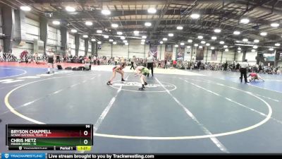 96 lbs Rd# 2 10:30am Friday - Chris Metz, Minion Green vs Bryson Chappell, NCWAY National Team