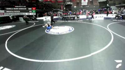 Quarters - Isabella Marie Gonzales, Titan Mercury Wrestling Club (TMWC) vs Mikayla Putich, Orange County RTC