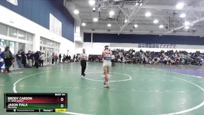 144 lbs Cons. Round 2 - Steven Ochoa, La Mirada vs Angel Lavalley, Coachella Valley