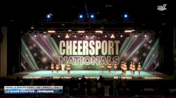 LA Chaos Athletics - Vengeance [2026 L3 Senior Coed - D2 - Small Day 1] 2026 CHEERSPORT National All Star Cheerleading Championship