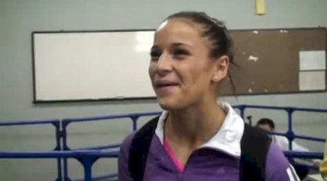 Alicia Sacramone of USA after Podium Training at her 5th World Championships