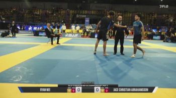 Ryan Nee vs Jace Christian Abrahamsson 2026 IBJJF European NoGi