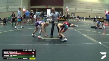 78 lbs Quarterfinal - Owen Thomas, Untouchables vs Luke Donahue, Donahue Wrestling Academy