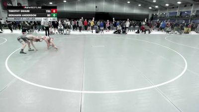 126 lbs Champ. Rd Of 64 - Benjamin Anderson, Indee Mat Club vs Timothy Swaim, Top Flight Wrestling Academy