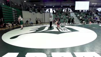 215 lbs Champ. Round 2 - Zachary Leftwich, Benedictine College Prep vs Nathan Wurzberger, Holy Cross Prep