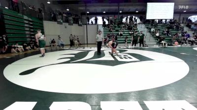 215 lbs Champ. Round 2 - Zachary Leftwich, Benedictine College Prep vs Nathan Wurzberger, Holy Cross Prep