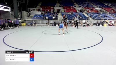 125 lbs Cons 8 #1 - Tiyanna Mack, SC vs Cynthia Meza, CA