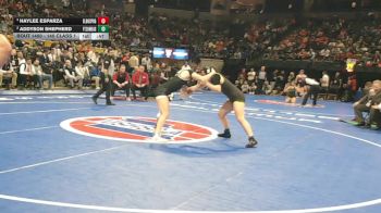 145 Class 1 lbs 5th Place Match - Addyson Shepherd, Ft. Zumwalt East vs Haylee Esparza, El Dorado Springs