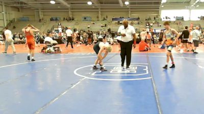 106 lbs Round Of 32 - Mason Keesecker, TDWC Maniacs Blue - HSB vs Maddox Mehalic, All American Wrestling Club - HSB