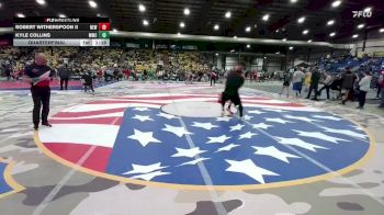 Quarterfinal - Kyle Collins, Mandan Wrestling Club vs Robert Witherspoon Ii, Newell
