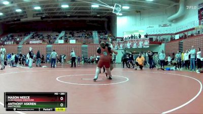 285 lbs Cons. Round 2 - Mason Neece, Club Madison Wrestling vs Anthony Askren, Unattached