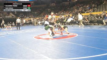 100 Class 1 lbs Champ. Round 1 - Lexi Wolk, Ste. Genevieve vs Lillianna Perez, Warsaw