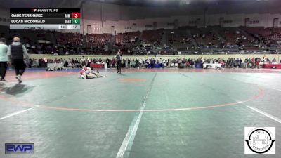 94 lbs Consi Of 4 - Gabe Terriquez, Raw Wrestling Club vs Lucas McDonald, Deer Creek Wrestling