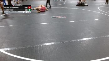 132 lbs Quarterfinal - Casey Dean, Long County High School vs Nicholas Trosper, Heard County Wrestling Club