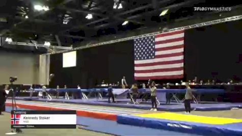 Kennedy Stoker - Tumbling, NSB - 2021 USA Gymnastics Championships