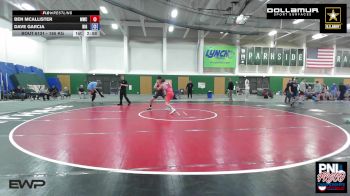 165 kg Quarterfinal - Ben McAllister, MWC Wrestling Academy vs Dave Garcia, Big Game Wrestling Club