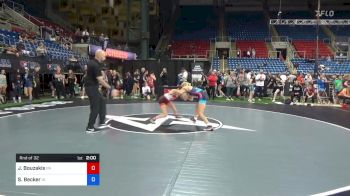 94 lbs Rnd Of 32 - Jaclyn Bouzakis, Pennsylvania vs Siera Becker, Iowa