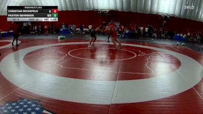 144 lbs Round 2 (8 Team) - Paxton Behrends, Waverly-Shell Rock vs Christian Beckefeld, Glenbard East