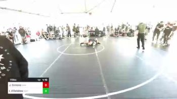 170 lbs Quarterfinal - Jack Simons, Savage House WC vs Isaac Villalobos, Highland