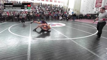 150 lbs Semifinal - Ryan Flis, Milford vs Matthew Patterson, Middleborough