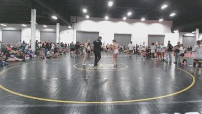 135 lbs Rr Rnd 1 - Carleigh Clark, Okie Girls - GK12E vs MACKENZIE SHAVER, NC Gold - GK12E