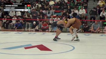 120 lbs Semifinal - Jason Carey, Bonanza vs Zayiden Magana, Western