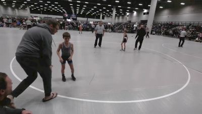 63 lbs Cons. Sub-quarters - Joseph (Ozzie) Guthridge, Siouxland Wrestling Academy vs Van Sparrow, Elevate Wrestling Club