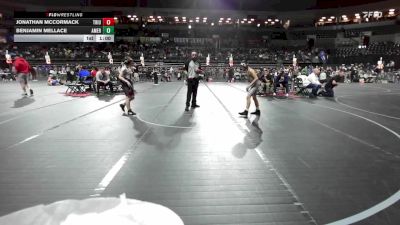 95 lbs Round Of 16 - Jonathan McCormack, Triumph Trained vs Benjamin Mellace, American MMAW