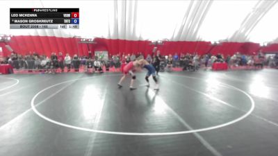 165 lbs 5th Place Match - Leo McKenna, Victory School Of Wrestling vs Mason Groskreutz, Team Nazar Training Center