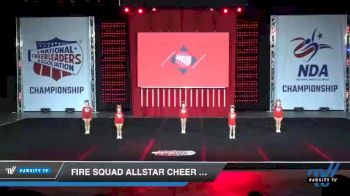 - Fire Squad Allstar Cheer Sizzle [2019 Mini - Novice 1 Day 1] 2019 NCA North Texas Classic