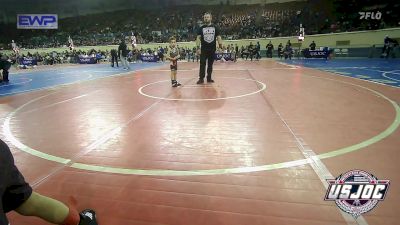 40 lbs Round Of 16 - Connor Kilgore, Eufaula Ironheads Wrestling Club vs Chase Freeman, Tahlequah Wrestling Club