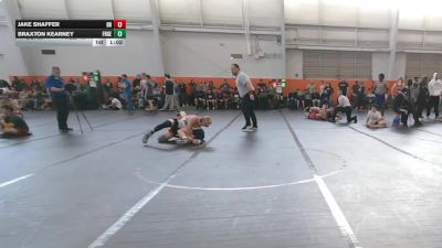 130 lbs Round 1 (4 Team) - Jake Shaffer, Dayton Bandits vs Braxton Kearney, FORGE