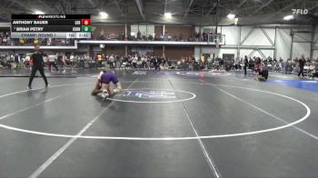 165 lbs Champ. Round 1 - Brian Petry, Cornell College vs Anthony Bauer, Loras