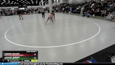 113 lbs Cons. Round 4 - Aodhan Jimenez, 512 Outlaw Wrestling vs Landon Walker, Berge Elite Wrestling Academy