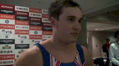 Daniel Keatings of GBR Recovered from the ACL tear and in the All Around Hunt