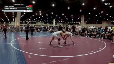 113 lbs Round 4 (6 Team) - Wyatt Womack, Team Mat Clash vs Kale Cowen, BRAWL Silver
