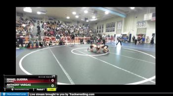 138 lbs Champ. Round 2 - Ismael Guerra, Downey vs Anthony Vargas, Central